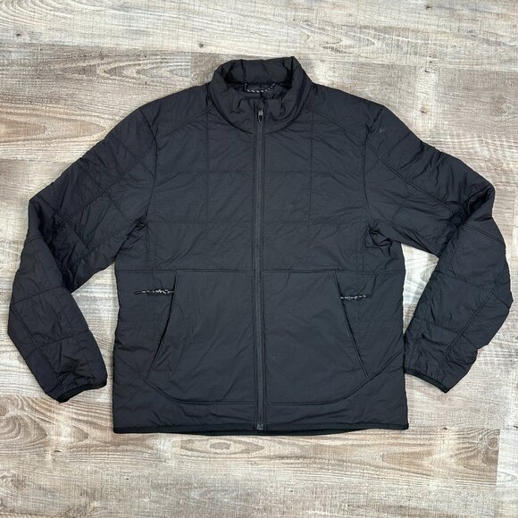 Lululemon Men’s Size Medium Quilted Puffer Black Jacket - Picture 1 of 15